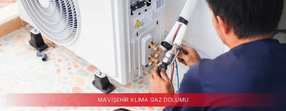 Mavişehir İlçemi Viessmann Klima Gaz Dolumu